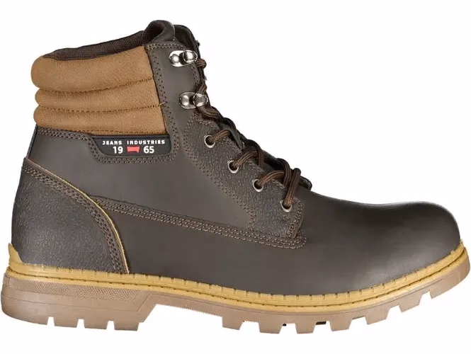 Carrera Marrone Poliuretano Men Ankle Boot