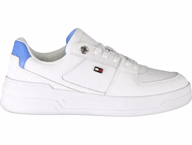 Tommy Hilfiger Bianco Leather Women Sneaker