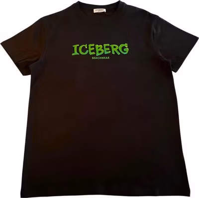Black Cotton Men T-Shirt