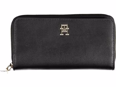 Nero Poliuretano Women Wallet