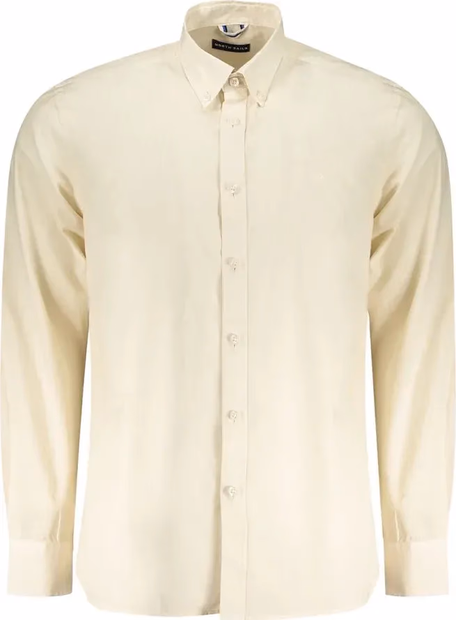 North Sails Beige Cotton Men Shirt