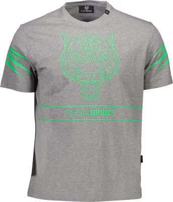 Grigio Cotton Men T-Shirt