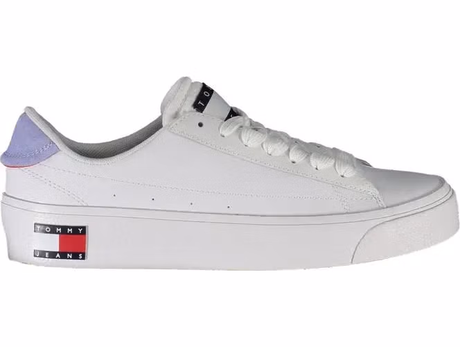 Tommy Hilfiger Bianco Leather Women Sneaker