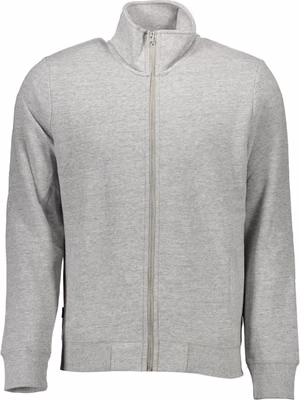 Grey Cotton Men's Sweatshirt