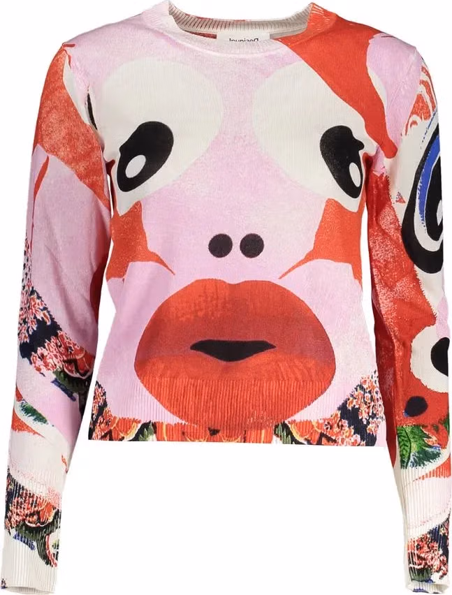 Desigual Rosa Viscosa Women Sweater