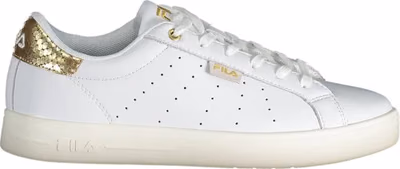 White Leather Women Sneaker