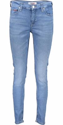 Azzurro Cotton Women's Skinny Jeans