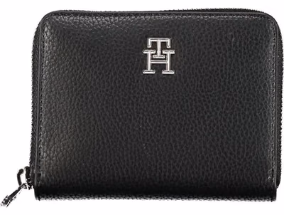 Nero Poliuretano Women Wallet