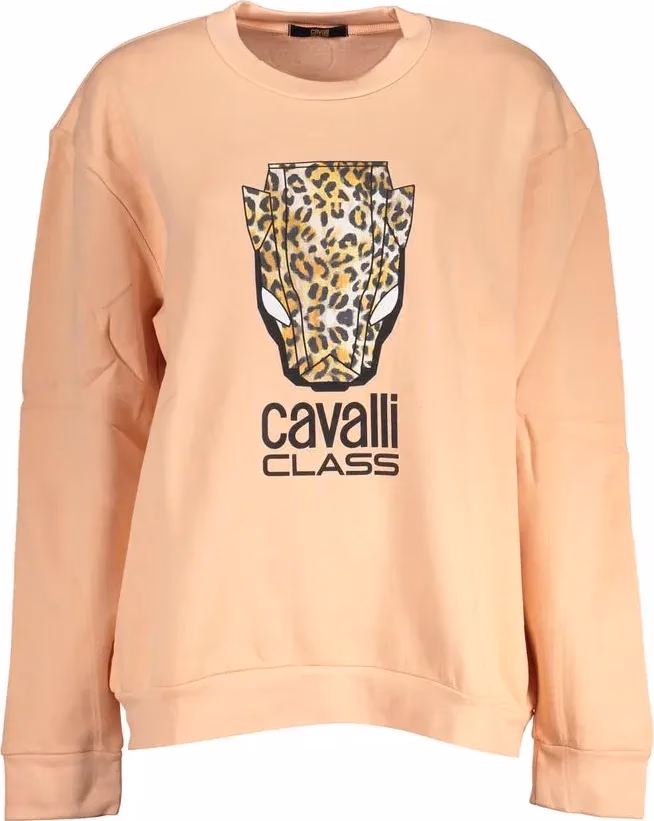 Cavalli Class Rosa Polyester Women Sweatshirt
