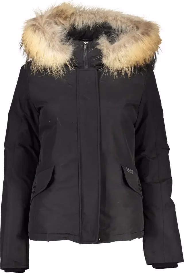 Woolrich Black Cotton Women's Jacket