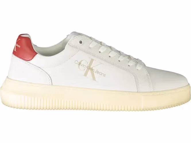 Calvin Klein Bianco Leather Men's Sneaker