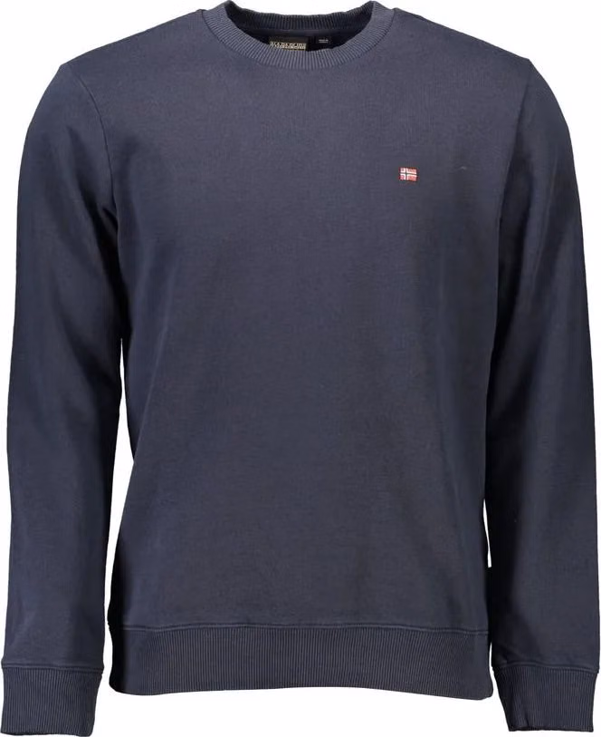 Napapijri Blue Cotton Men's Sweatshirt
