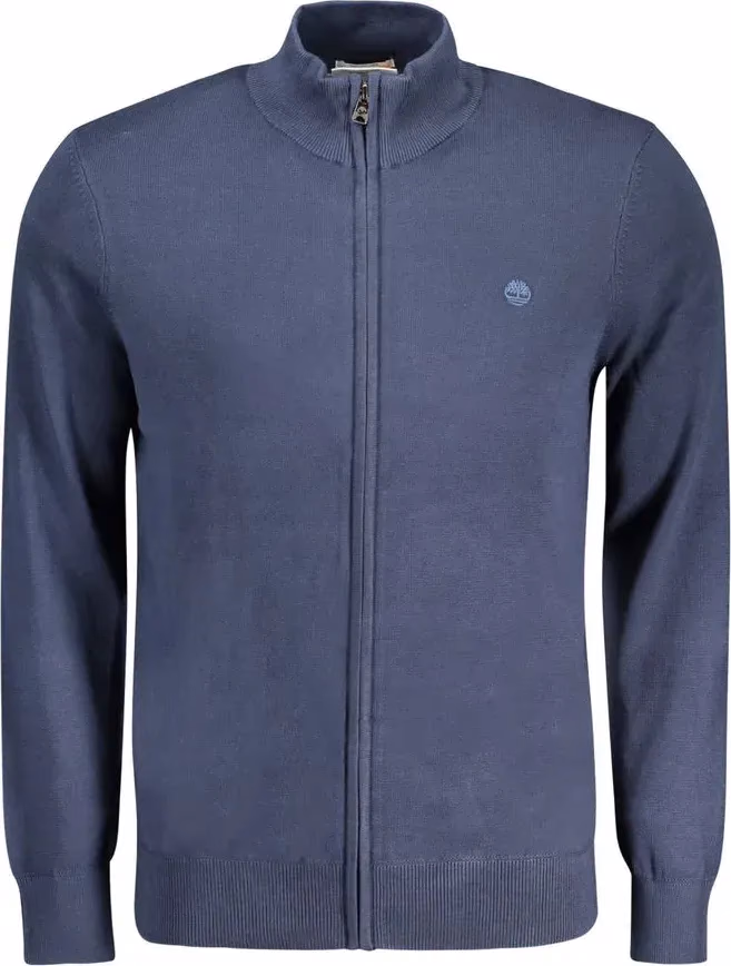 Timberland Blu Organic Cotton Mens Cardigan