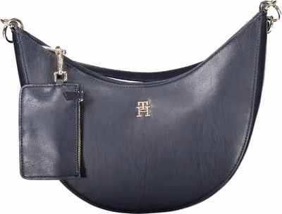 Blue Polyethylene Women Handbag