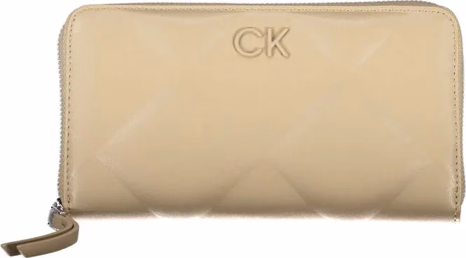 Calvin Klein Beige Polyester Women Wallet