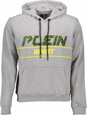 Grigio Cotton Men Sweatshirt