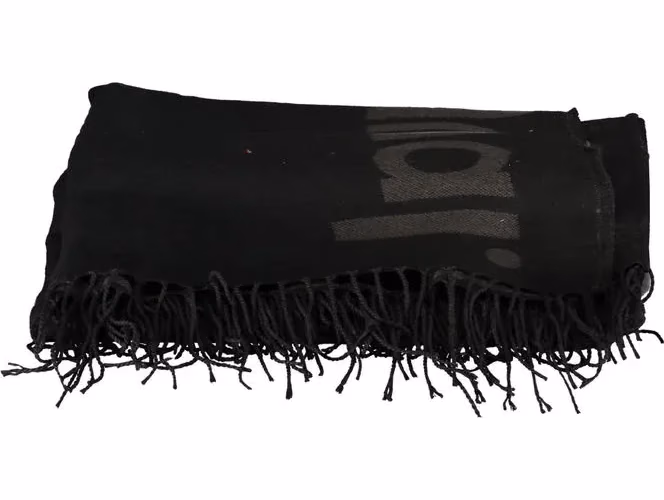 Desigual Black Polyester Women Poncho