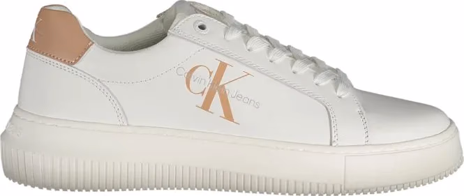Calvin Klein White Leather Women Sneaker