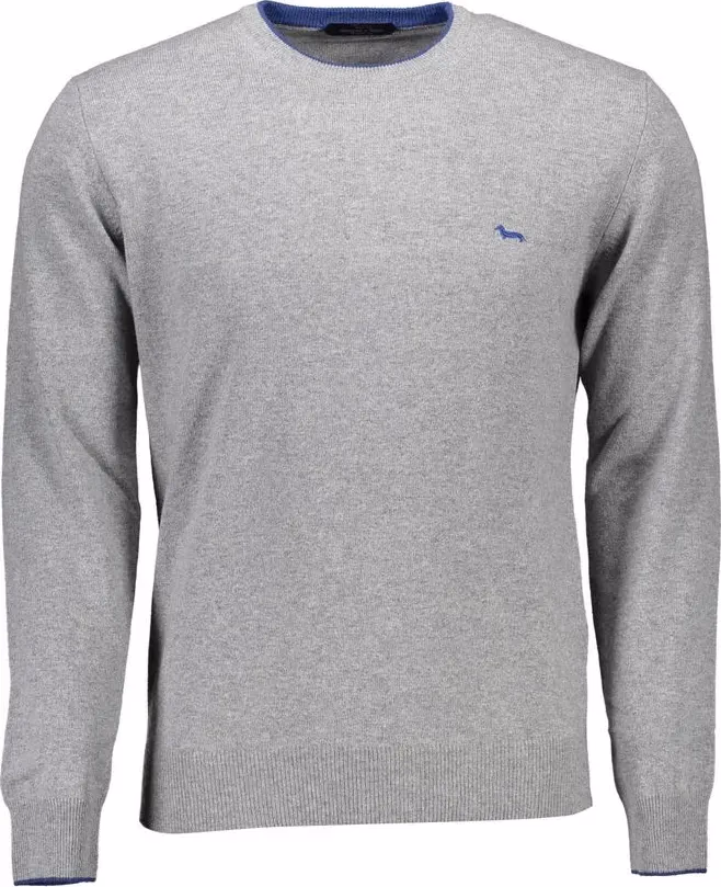 Harmont & Blaine Grigio Wool Men Sweater