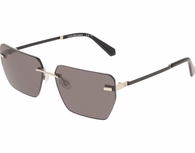 Calvin Klein Argento Metallo Men Sunglass