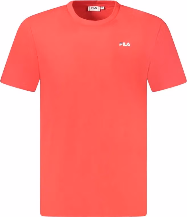 Fila Red Cotton Men T-Shirt