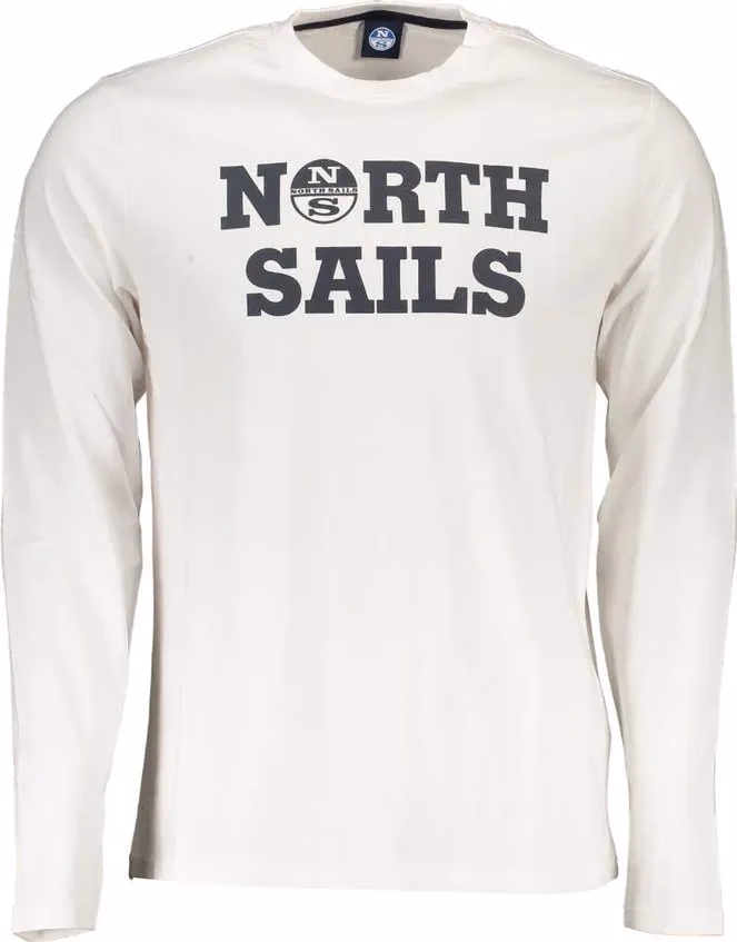 North Sails Bianco Cotton Men T-Shirt