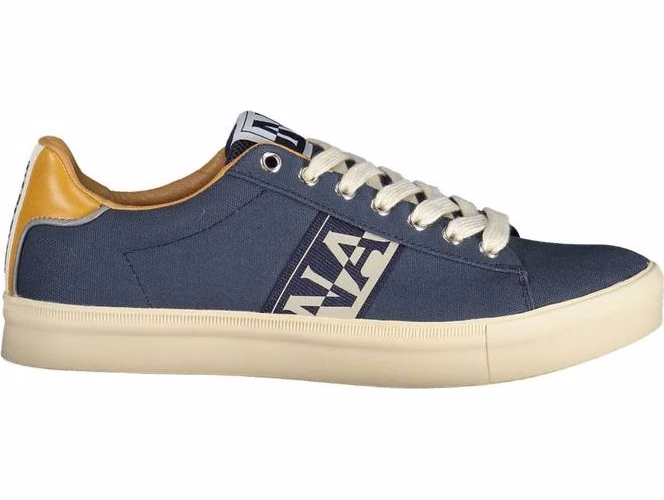 Napapijri Blue Polyester Men Sneaker