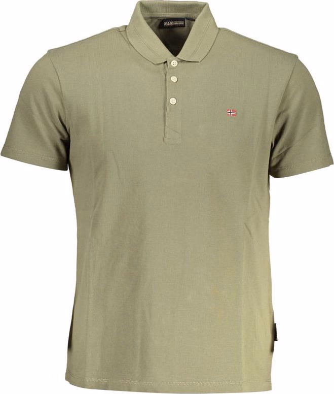 Napapijri Verde Cotton Men Polo
