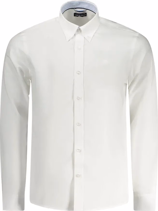 North Sails White Cotton Men's Shirt