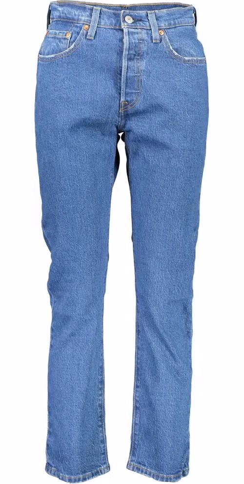 Levi's Blu Cotton Women Jeans