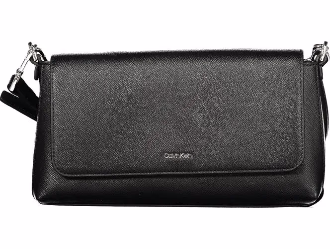 Calvin Klein Black Polyurethane Women's Handbag