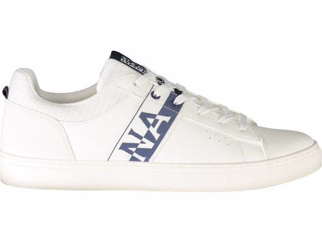 Napapijri White Leather Men's Sneaker