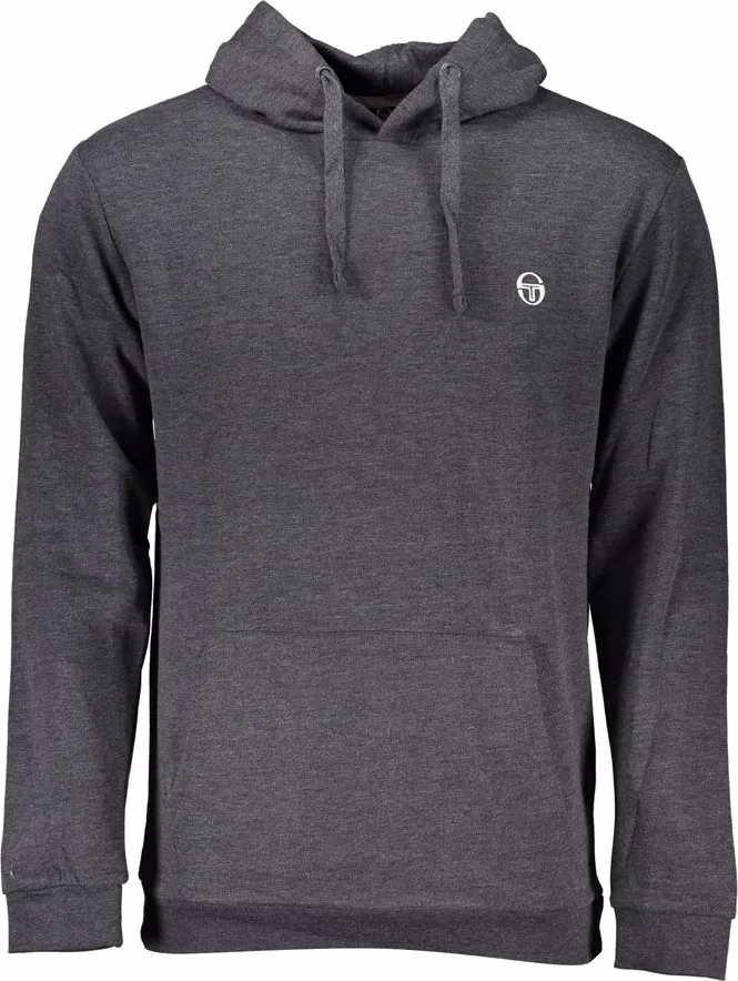 Sergio Tacchini Grigio Cotton Men Sweatshirt