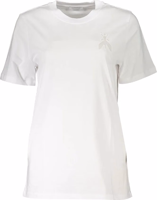 Patrizia Pepe White Organic Cotton Women's T-Shirt