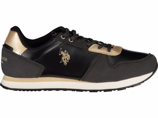 U.S. POLO ASSN. Nero Polyester Women Sneaker