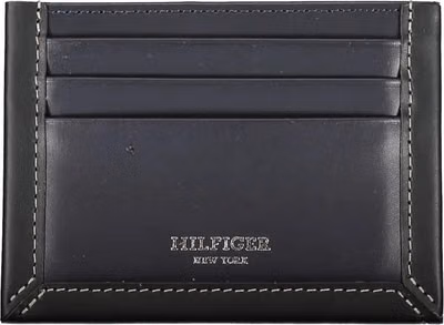 Blue Leather Men Wallet