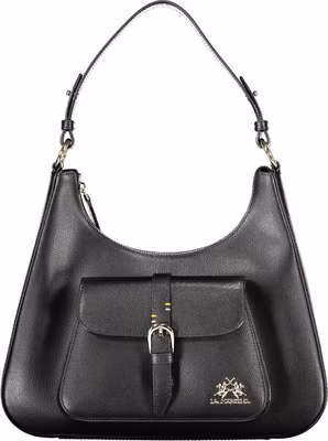 Black Leather Women's Shoulder Bag
