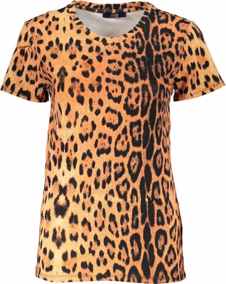 Arancione Cotton Women T-Shirt