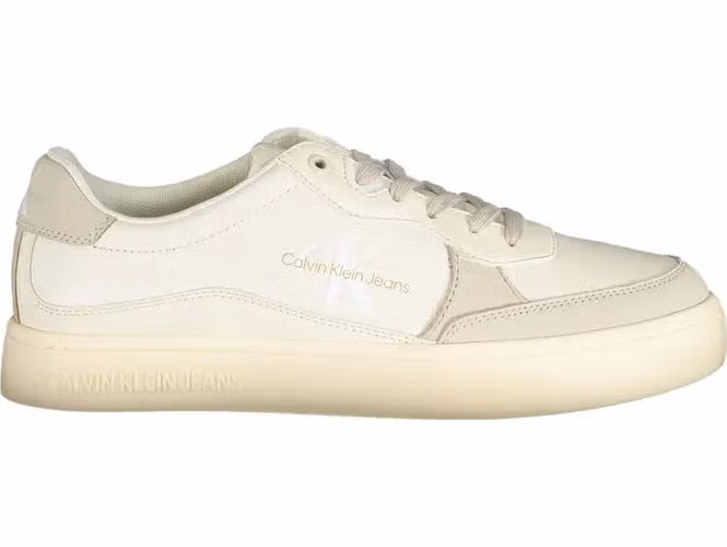 Calvin Klein Bianco Polyurethane Men Sneaker