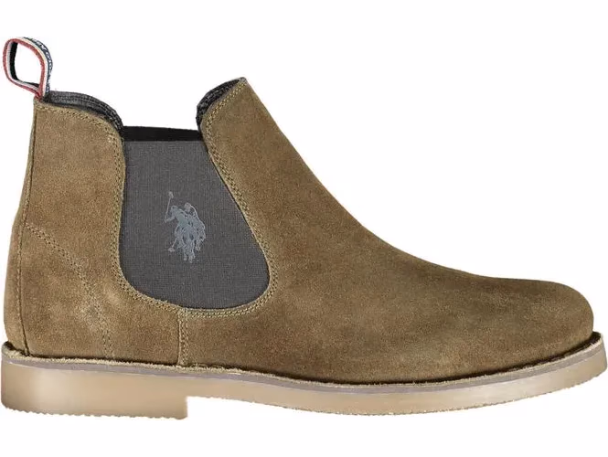 U.S. POLO ASSN. Green Leather Men's Boot