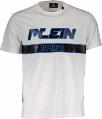 White Cotton Men's T-Shirt