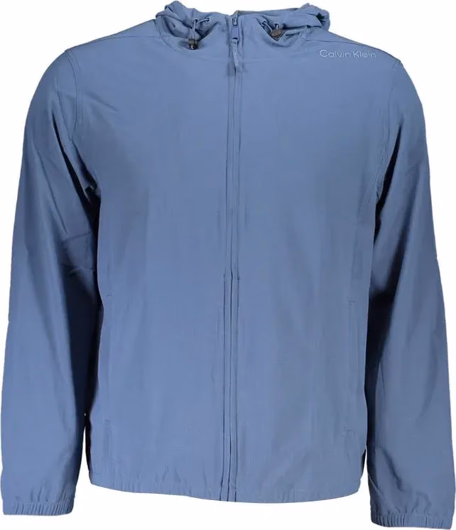 Calvin Klein Blue Polyester Men's Sweatshirt
