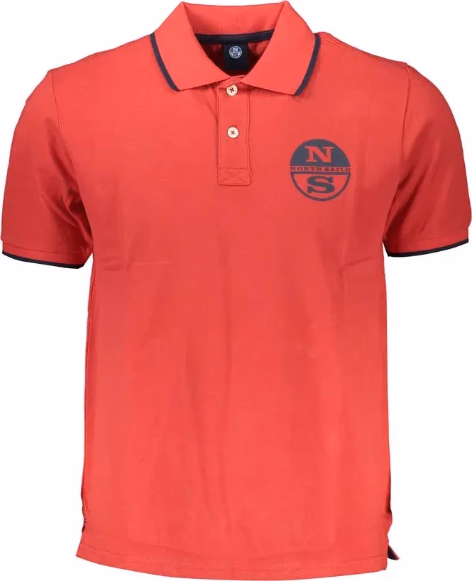 North Sails Rosso Cotton Men Polo