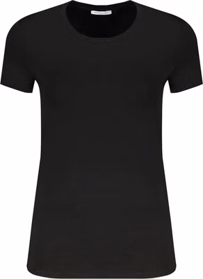 Black Organic Cotton Women T-Shirt