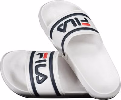 White Polyurethane Women's Slipper