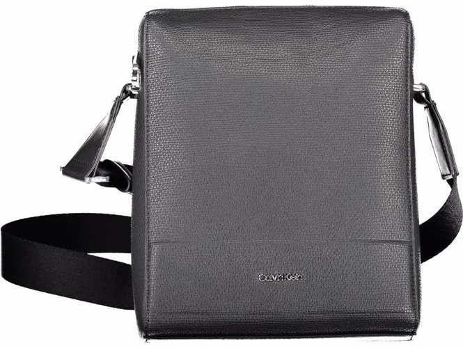 Calvin Klein Black Polyurethane Men Shoulder Bag
