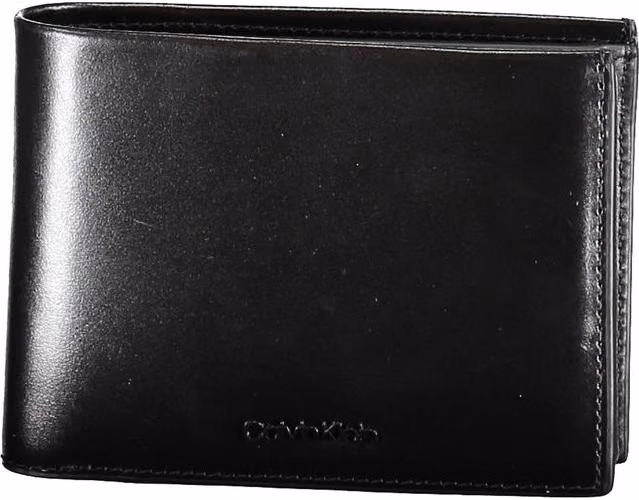 Calvin Klein Black Leather Men Wallet