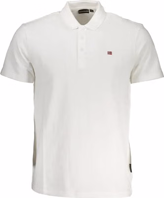 Bianco Cotton Men Polo Shirt