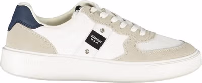 Bianco Polyurethane Men Sneaker