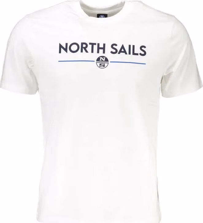 North Sails Bianco Cotton Men T-Shirt